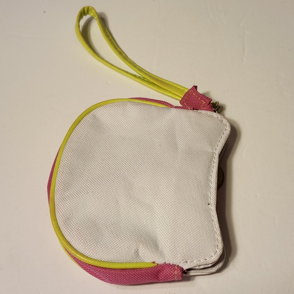 Hello Kitty White, Green and Pink Kids Wristlet Purse - Picture 5 of 9